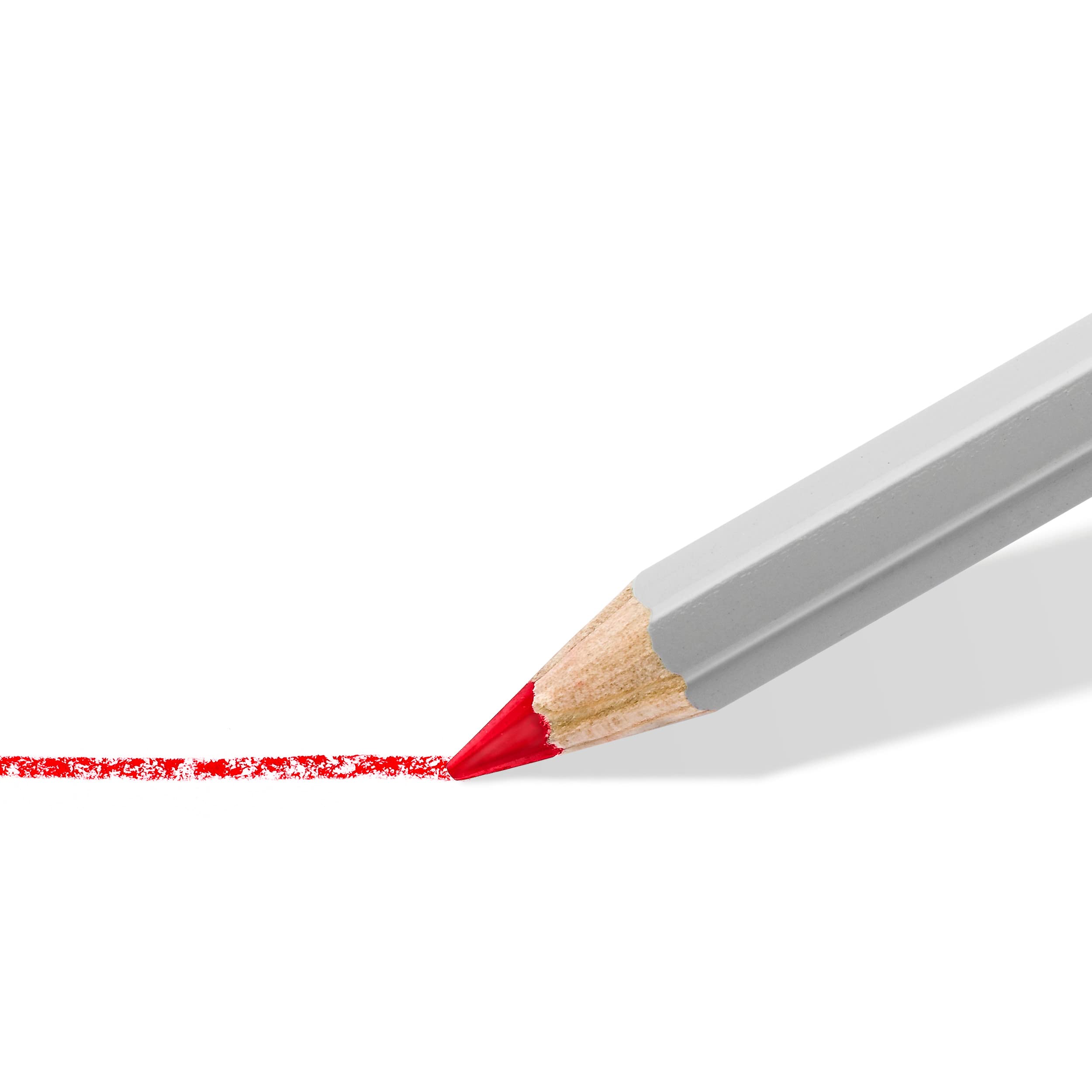 STAEDTLER Lumocolour Non-Permanent Omnichrom White Pencil - 12 Pack | Whiteboard & Glass Markers for Office, School & Home Use