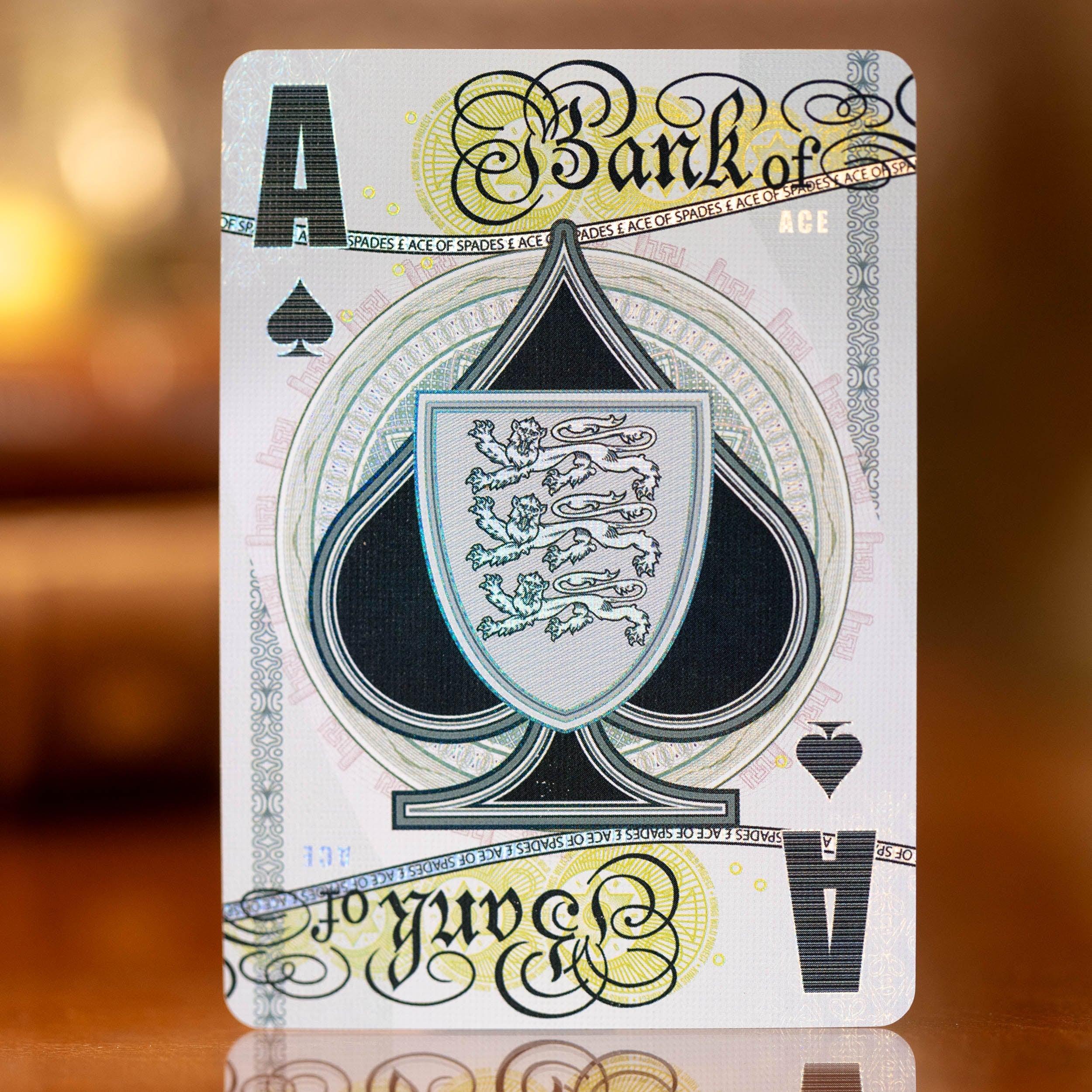 Premium Sterling Playing Cards - 100% Plastic, Waterproof & Durable for Poker, Blackjack & Magic Tricks - Ideal for Casino Nights, Game Parties & Cardistry Practice