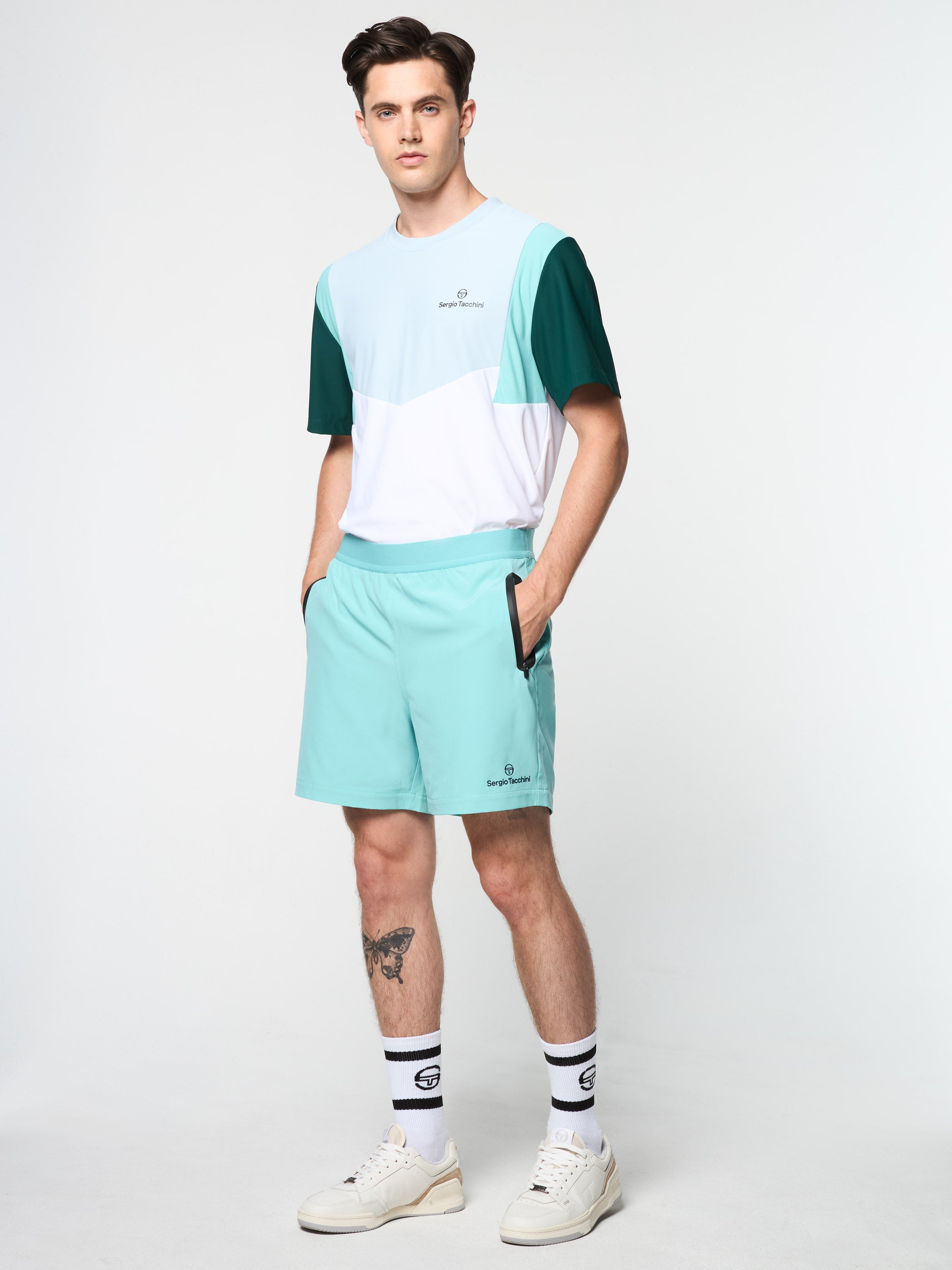 Angola Short Aqua Sea - Stylish Swim Shorts for Men | Perfect for Beach, Pool & Summer Vacations