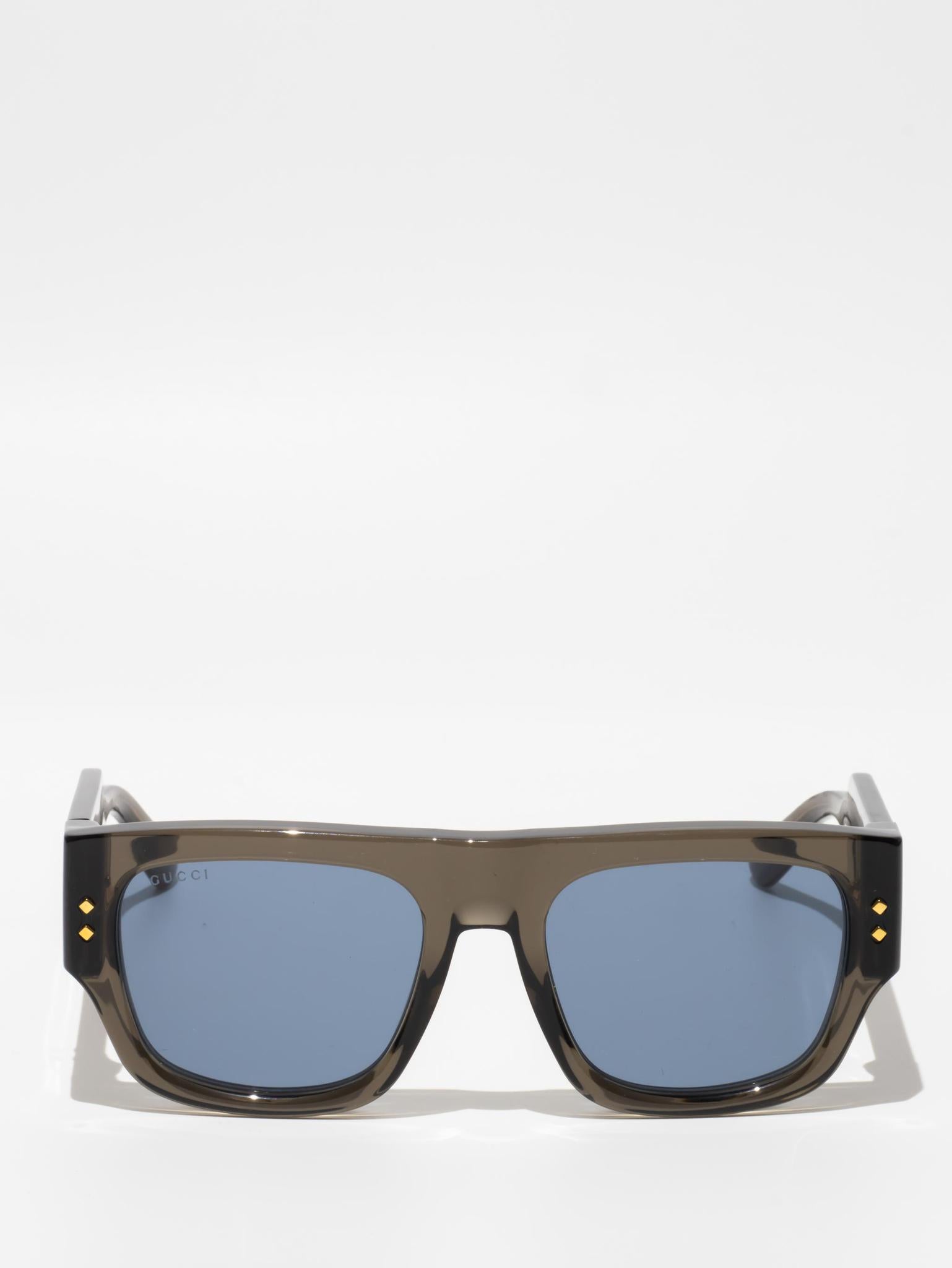 GUCCI GG1262S 003 Gray Sunglasses for Women - Luxury Designer Shades for Beach, Driving & Outdoor Fashion