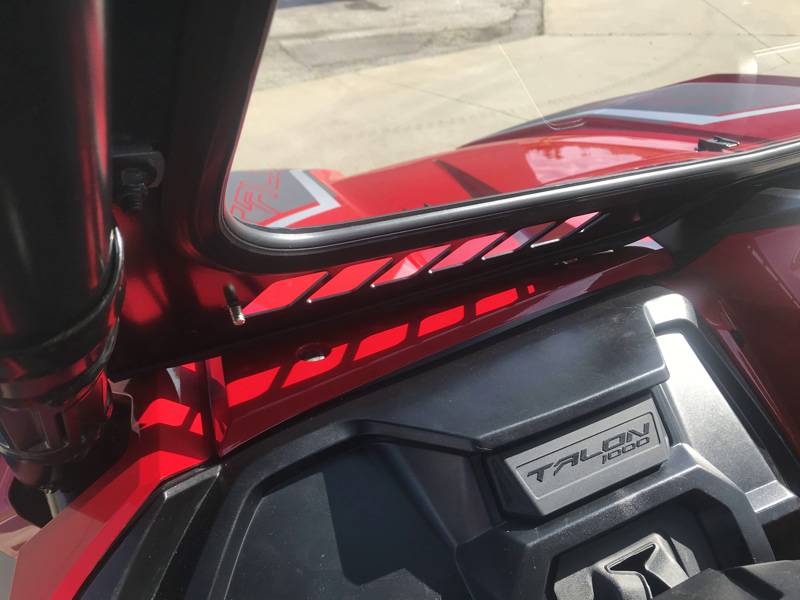 Honda Talon Laminated Safety Glass Windshield - DOT Approved for UTV/ATV - 13966 GB EMP Model - Perfect for Off-Roading, Trail Riding & Dune Adventures