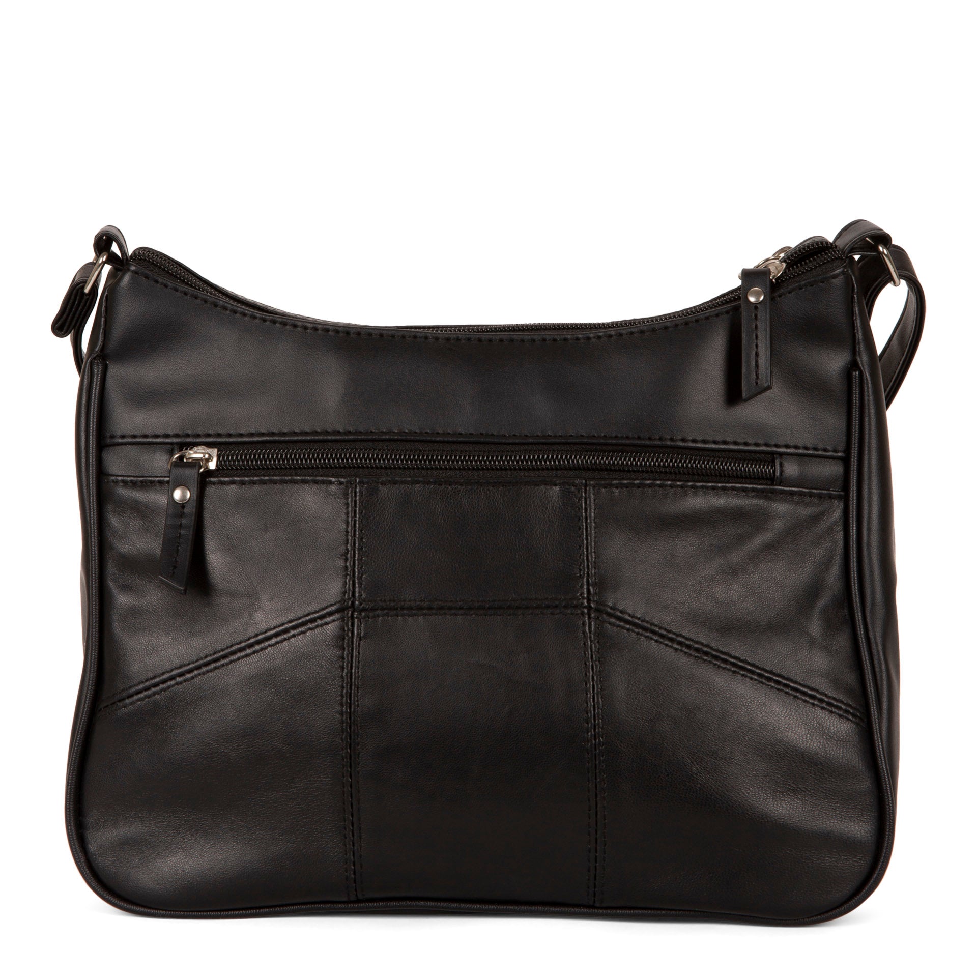 RFID Blocking Leather Crossbody Bag with Flap - Secure & Stylish for Travel, Shopping & Daily Use