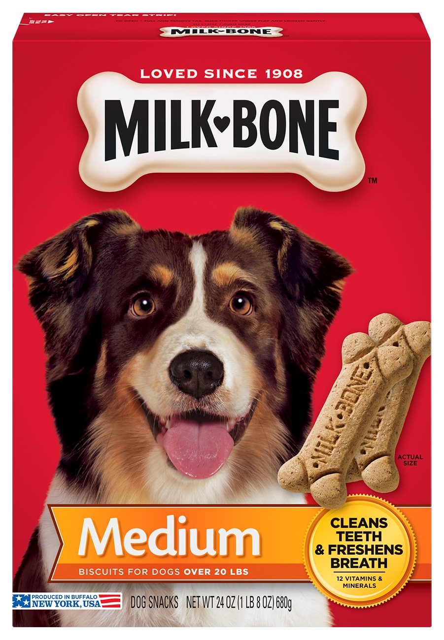 Milk-Bone Dog Treats Variety Pack for Small & Medium Dogs - 3 Pack | Crunchy Biscuits for Training, Rewards & Dental Health | Perfect for Puppies & Adult Dogs