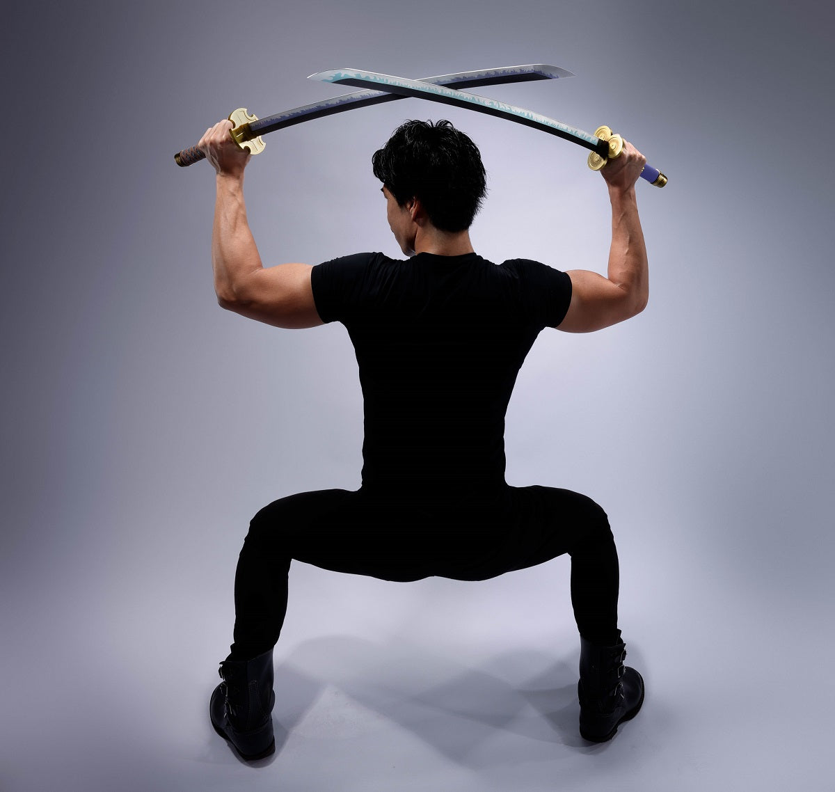 Bandai PROPLICA One Piece Roronoa Zoro Three Sword Style Replica Set - Wado Ichimonji, Sandai Kitetsu & Enma - Anime Cosplay, Collection Display & Gift for Fans