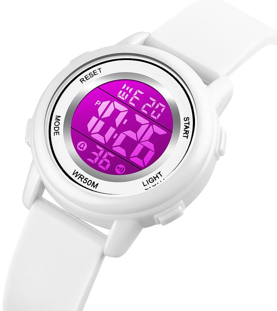 Women's LED Digital Watch - Waterproof Military Sports Watch for Outdoor Activities
