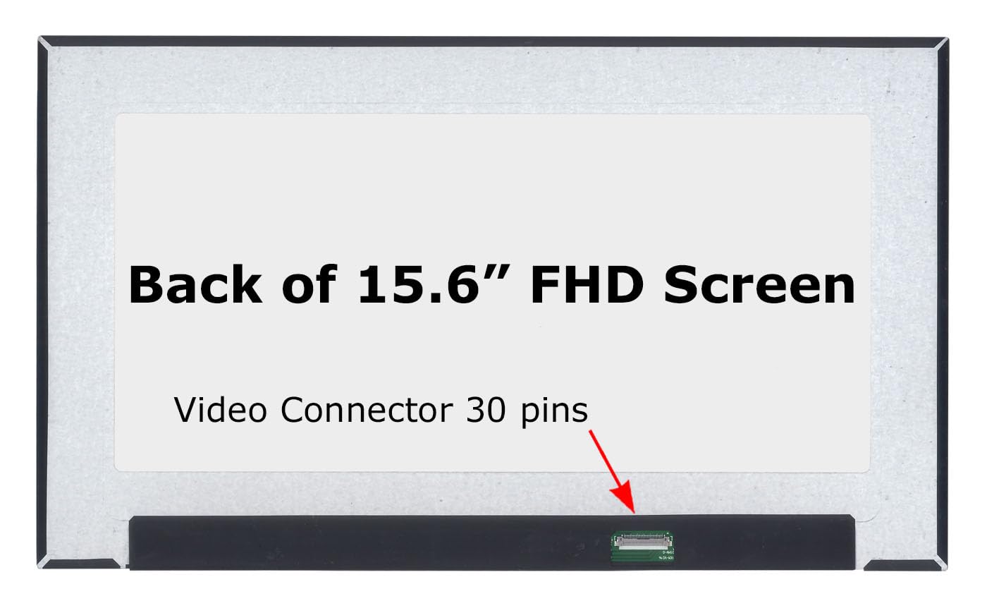 Premium Dell DPN M97YF 0M97YF OM97YF LCD Screen Replacement - FHD 30pin Non-Touch IPS Display with Installation Tools & Adhesive Tape | Perfect for Laptop Screen Repair, DIY Upgrades & Home Office Use
