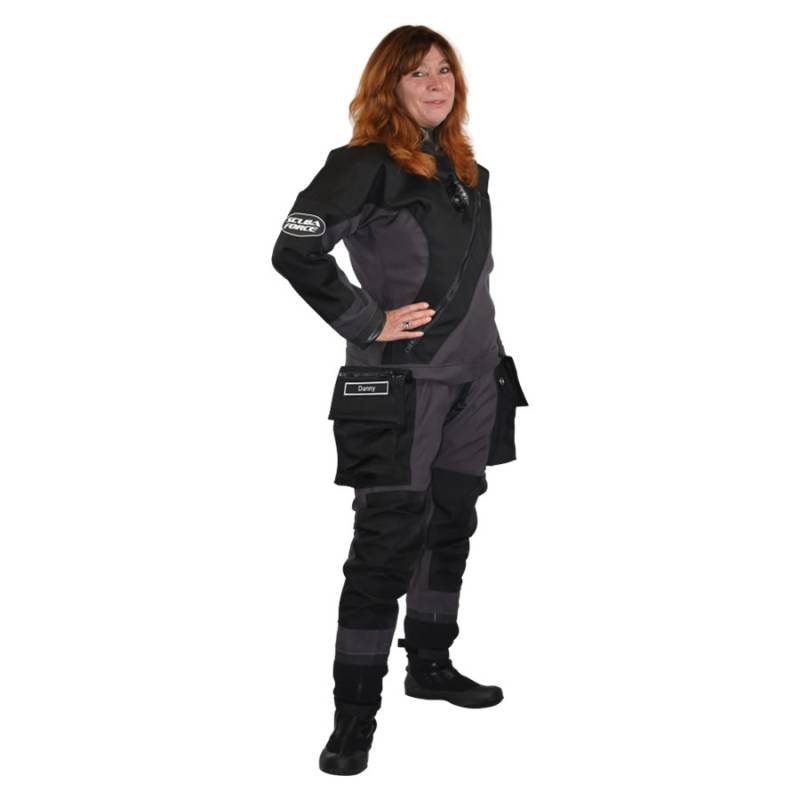 Scuba Force Xpedition Dry Suit for Cold Water Diving - Professional Thermal Protection for Scuba Divers & Underwater Explorers | Perfect for Deep Sea Adventures & Ice Diving Expeditions