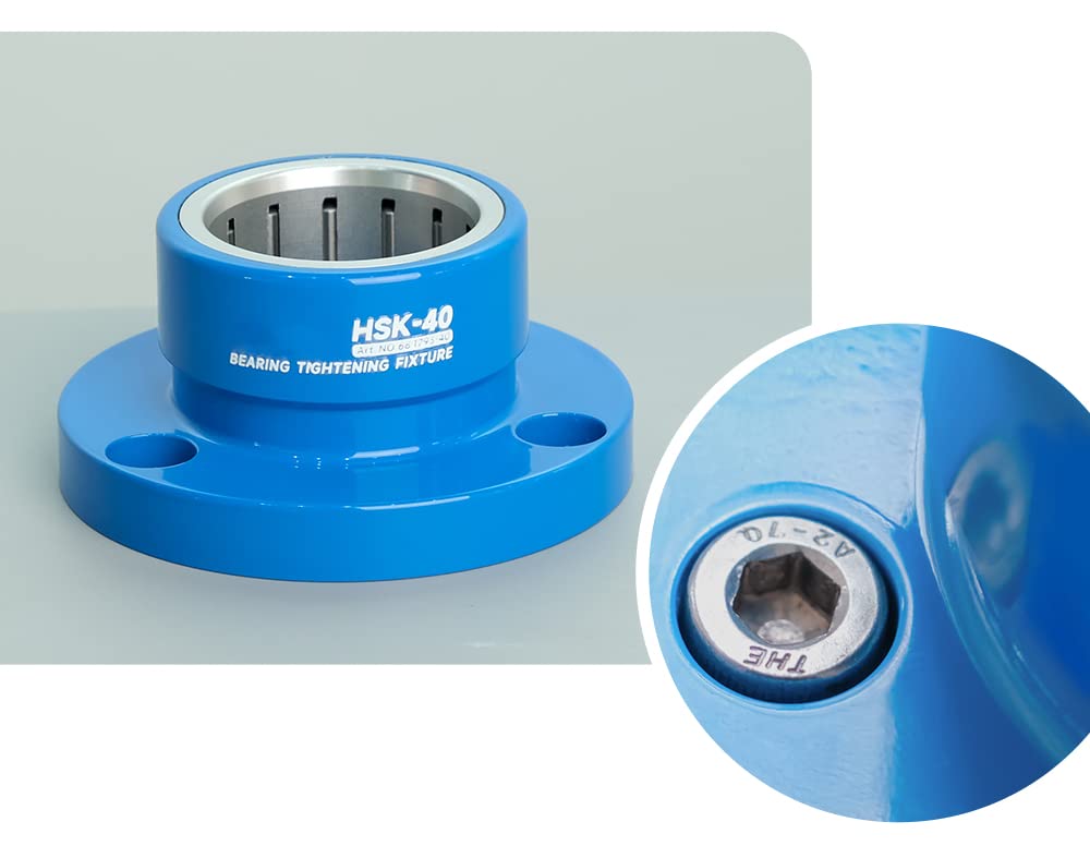 HSK40 Tool Holder with Roller Needle Bearing - Compatible with HSK40A/40B/40C/40D/40E/40F - CNC Milling & Lathe Machine Fixture - High-Speed Machining & Metalworking Tool - Perfect for Aerospace, Automotive and Industrial Manufacturing Applications