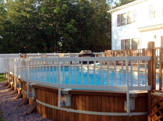 24 Premium Resin Pool Fence System Base Kits - Durable Safety Barrier for Inground & Above Ground Pools - Perfect for Backyard, Deck, and Patio Safety
