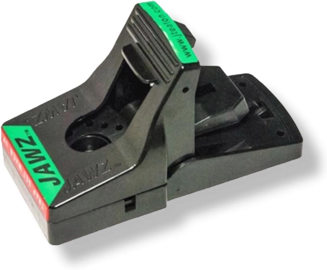 JT Eaton 410 Jawz Indoor Rat Trap - Instant Kill Mouse & Chipmunk Traps for Home & Garage - Solid or Liquid Bait Ready - No Touch Disposal - 1 Pack - Perfect for Basement, Attic & Kitchen Rodent Control