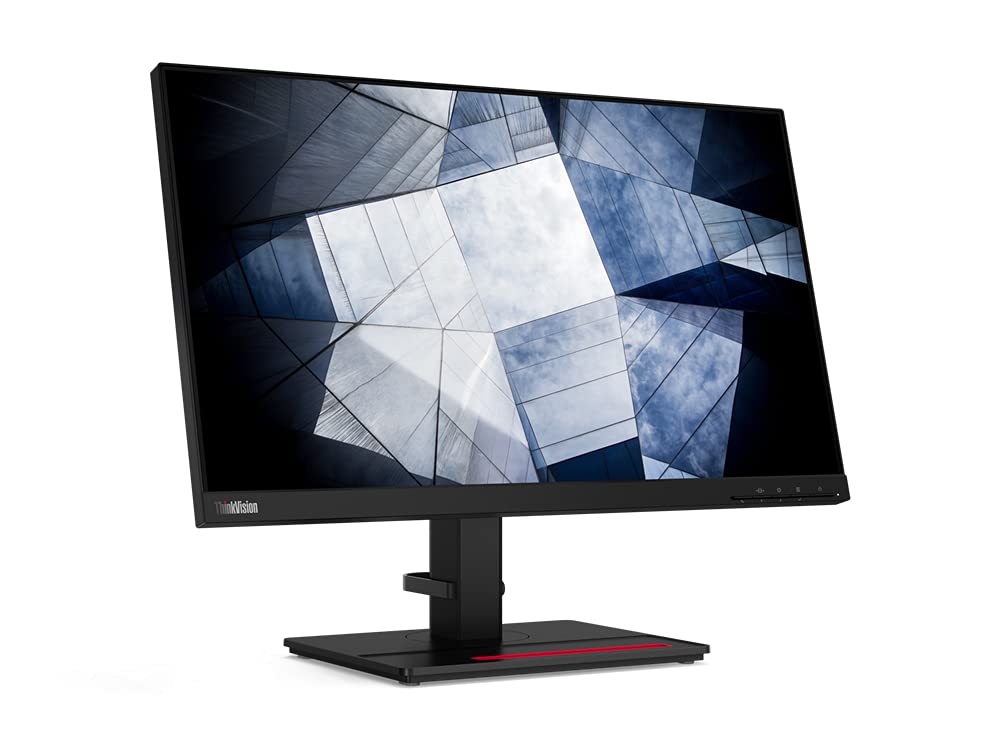 Lenovo P24h-2L 23.8 Inch IPS LCD Monitor with HDMI & DisplayPort - Full HD 1080p Computer Screen for Home Office, Gaming, and Graphic Design