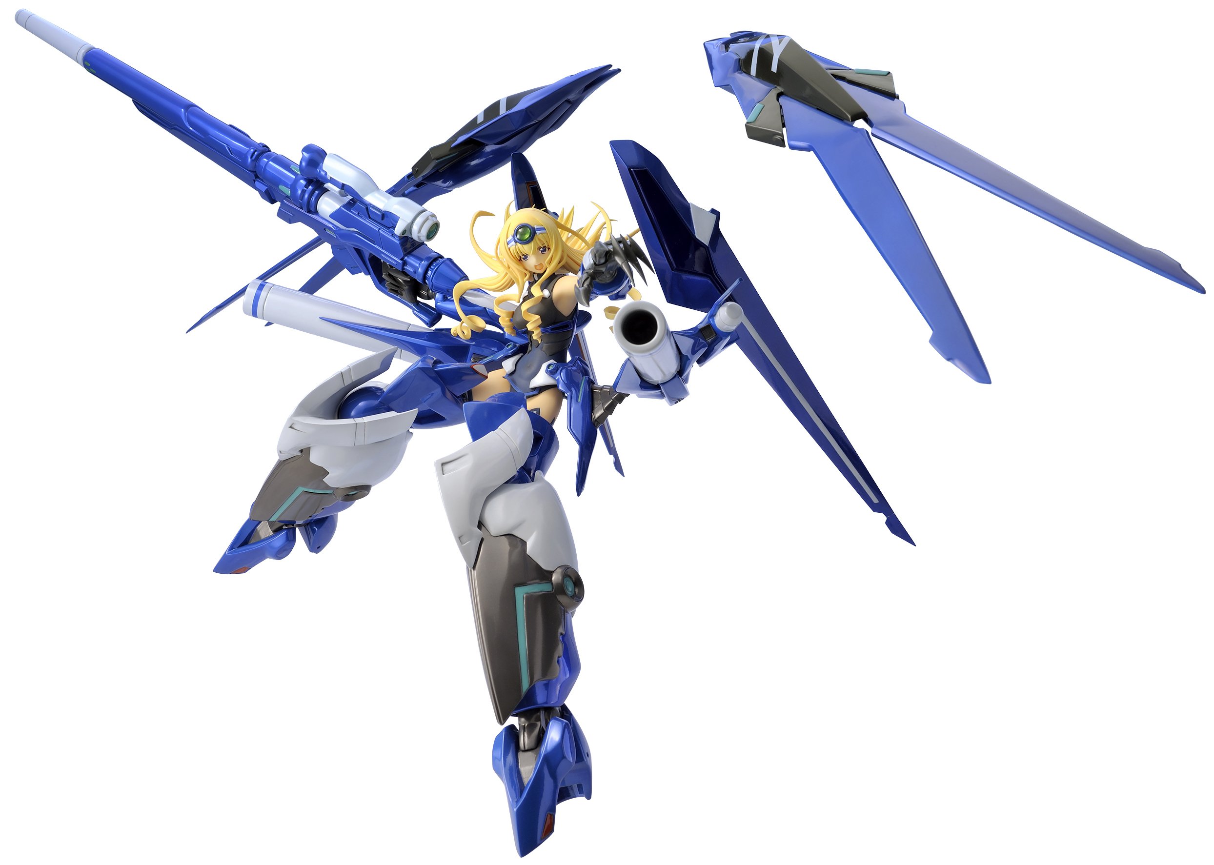 Amiami Infinite Stratos: Blue Tears Cecilia Alcott 1:8 Scale PVC Anime Figure - Perfect for Anime Collectors, Display & Gift Giving