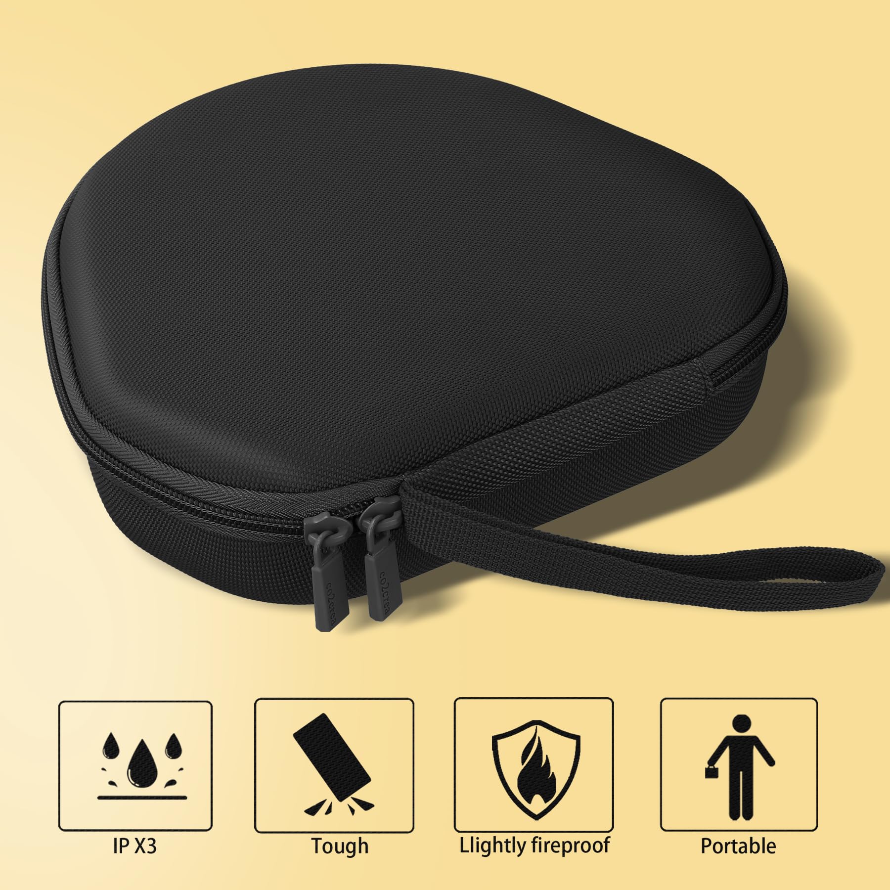 Premium Hard Storage Case for Apple AirPods Max - Auto Sleep Mode Activation, Upgraded Protective Travel Carrying Case (Case Only) - Perfect for Travel, Commuting & Home Storage