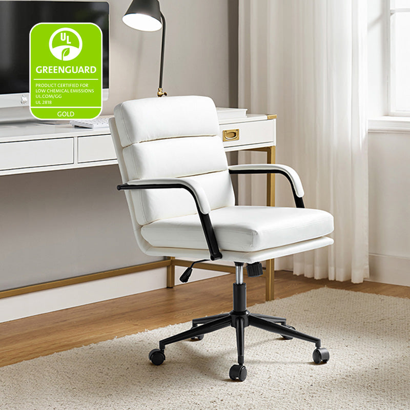 Johannes Task Office Chair - Ergonomic Adjustable Desk Chair with Lumbar Support for Home & Office Workspace - Perfect for Long Hours of Sitting, Gaming, and Remote Work