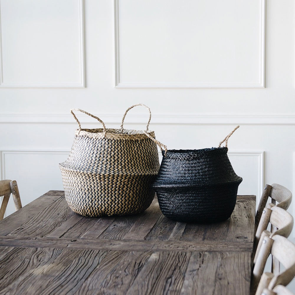 Collapsible Rice Basket - Foldable Storage Container for Rice, Grains & Dry Food - Perfect for Kitchen Pantry Organization & Space Saving
