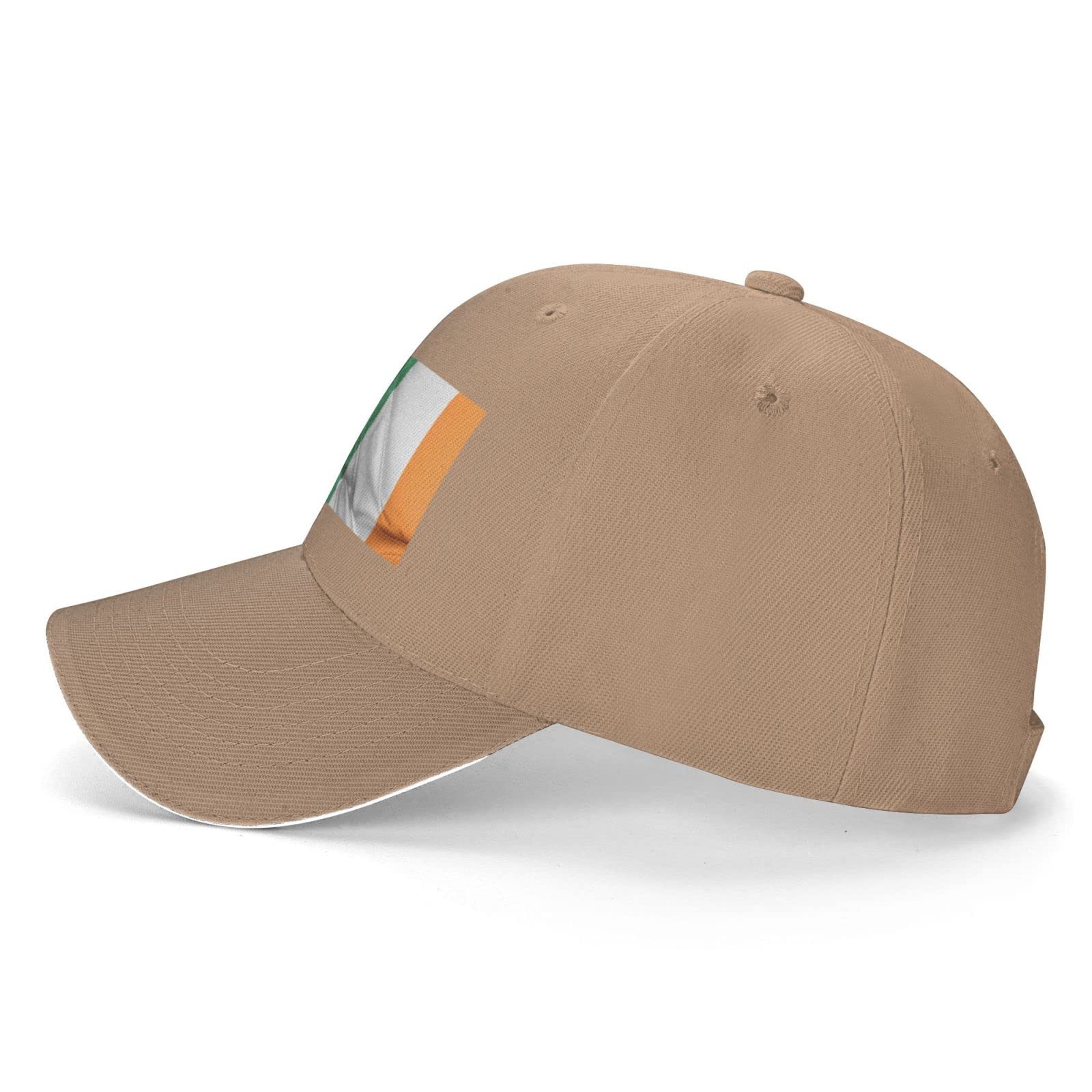 USA & Ireland Flag Baseball Golf Cap - Adjustable Trucker Hat for Outdoor Sports, Casual Wear & Patriotic Events - Custom Design Available