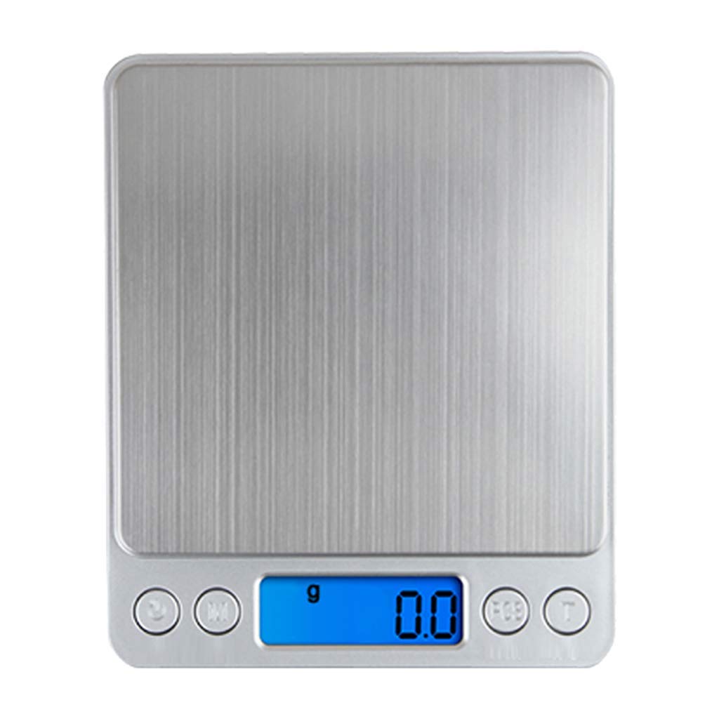 2000g Digital Kitchen Scale - Precise Food & Jewelry Weight Scale with LCD Display for Baking, Cooking, and Jewelry Making