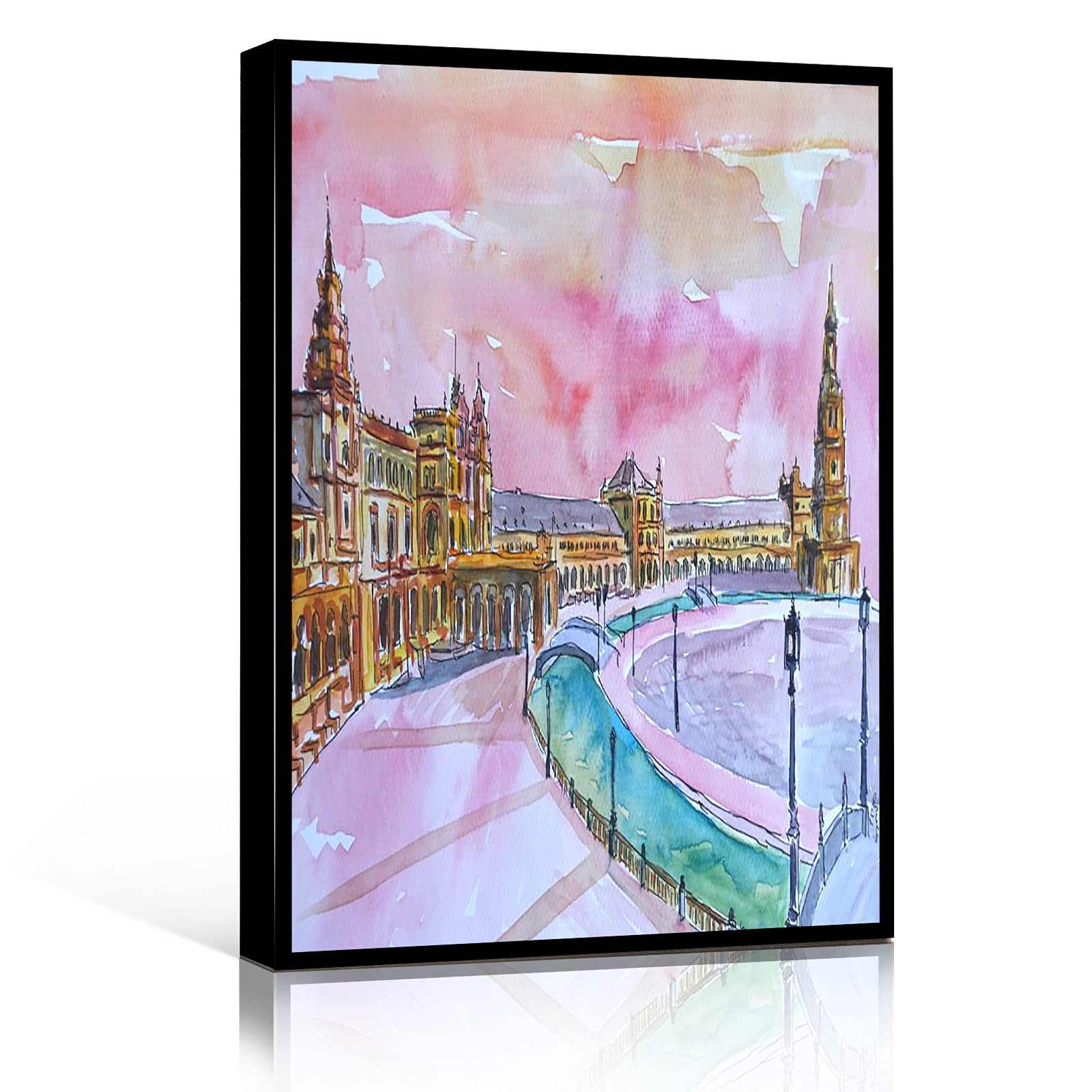 Seville Spain Plaza Espana at Sunset Fine Art Print - 16