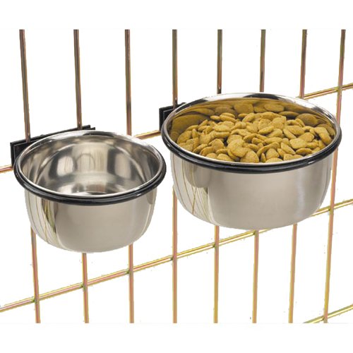 ProSelect Stainless Steel Coop Cups - 26oz Durable Pet Cage Bowls for Birds, Rabbits & Small Animals | Perfect for Cages, Aviaries & Outdoor Enclosures
