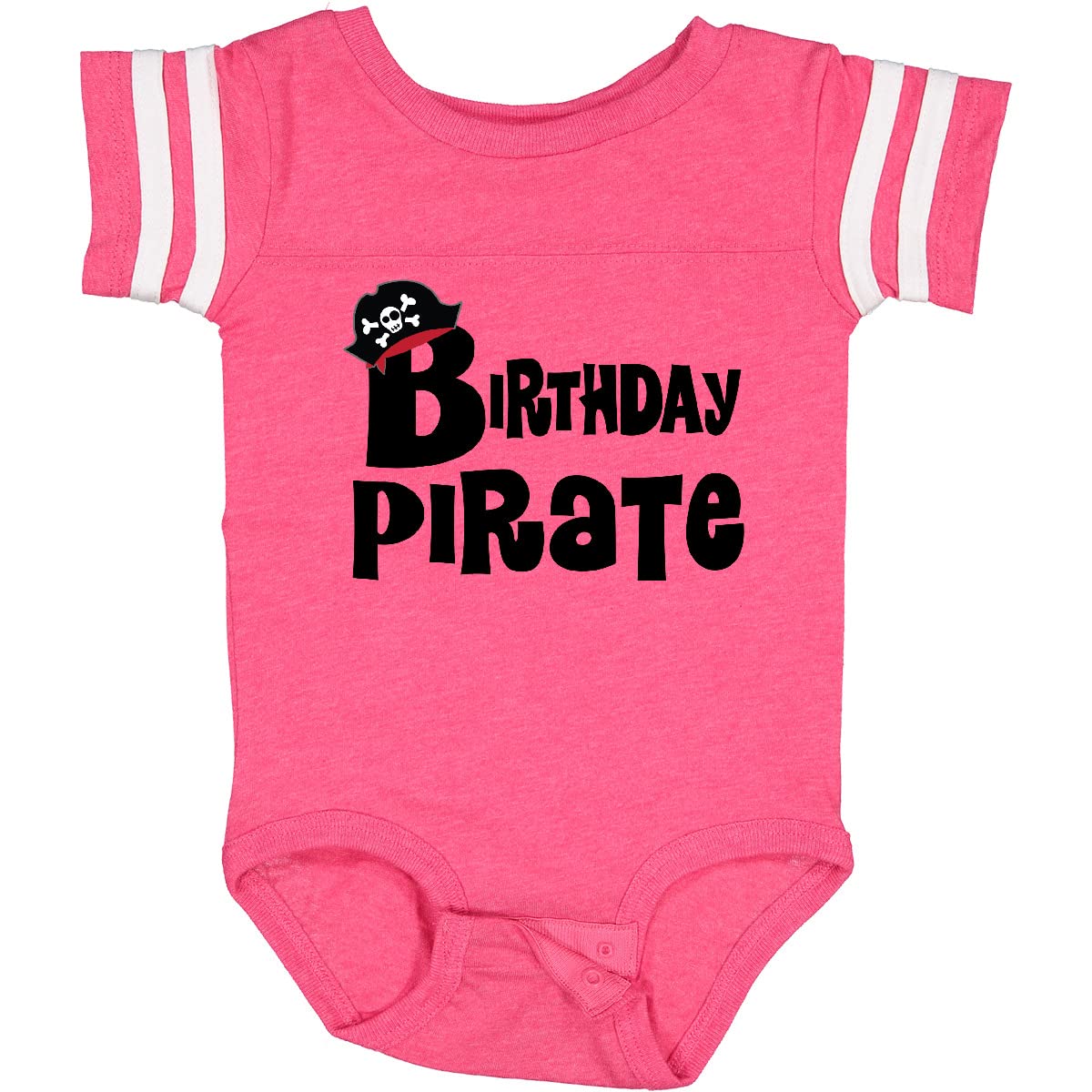 Pirate Birthday Party Baby Bodysuit - Cute Pirate Theme Outfit for Boys & Girls - Perfect for 1st Birthday, Pirate Themed Parties & Photo Shoots