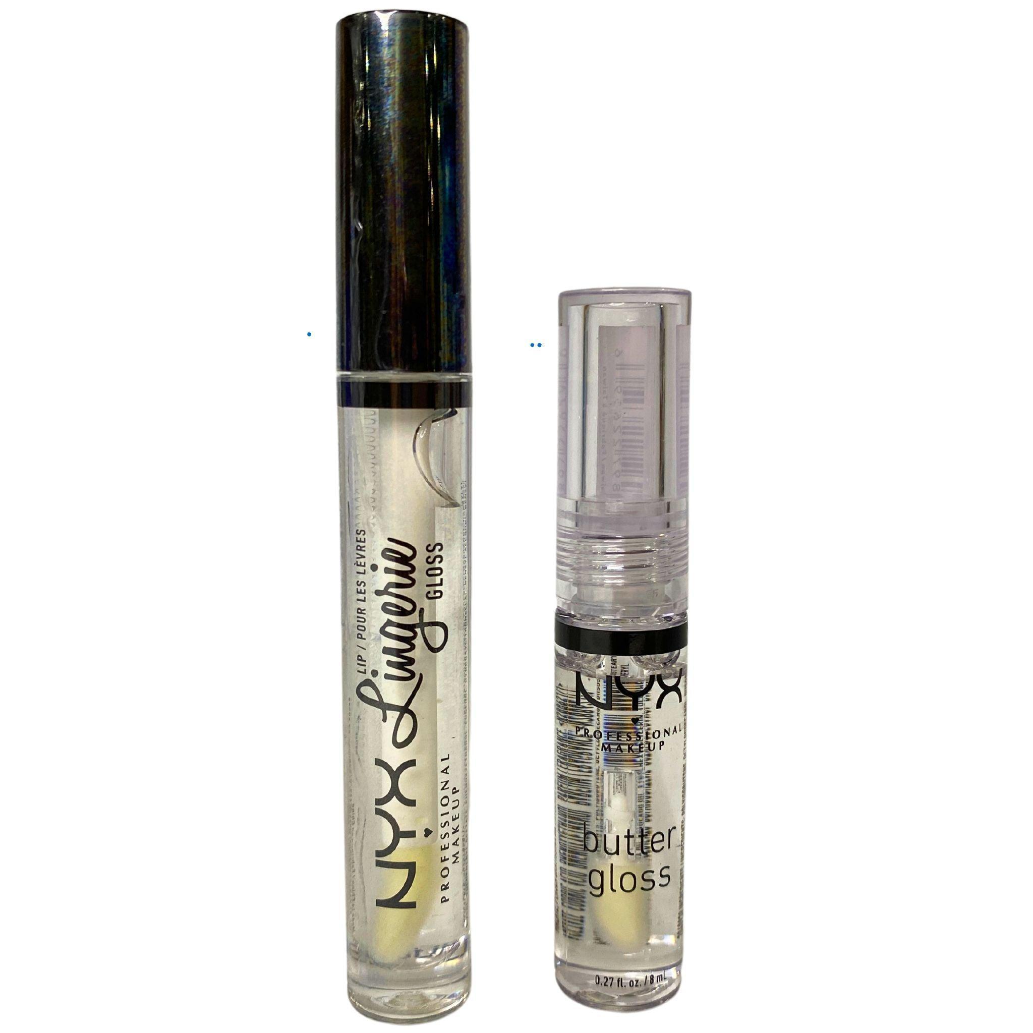 NYX Clear Gloss Mix - 42 Piece Set for Lip Gloss, Lipstick & Makeup Mixing | Perfect for Professional Makeup Artists & DIY Beauty Enthusiasts