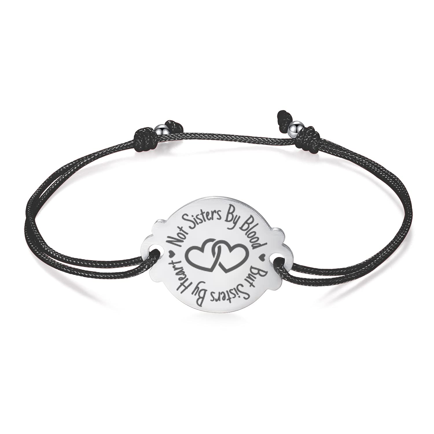 LinnaLove Matching Friendship Bracelets Set for Sisters - Best Friend Jewelry Gifts for Women, Big Sister, Middle Sister & Little Sister | Perfect for Birthday, Anniversary & Sister Day Gifts