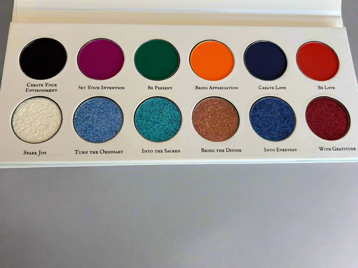 Limited Edition Ceremonial Magic Halloween 2024 Eyeshadow Palette - Vegan & Cruelty-Free Makeup for Spooky Season, Costume Parties & Witchy Vibes