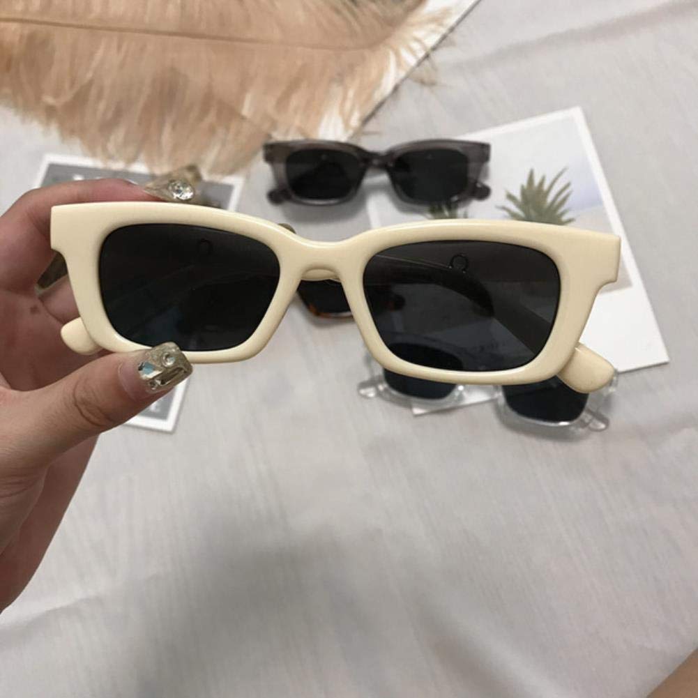 UKKD Polarized Sunglasses for Men & Women - Retro Rectangular & Cat Eye Style - UV Protection Driving & Outdoor Fashion Shades for Everyday Use
