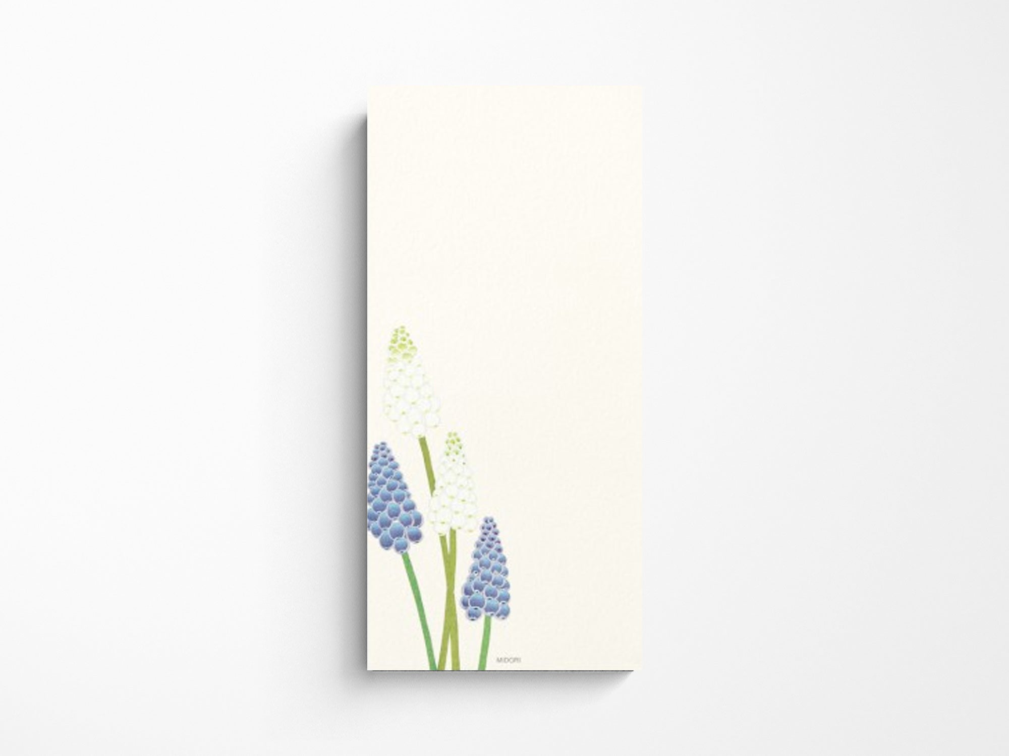Midori Seasonal Memo Letter Pad - 581 Spring Flowers with 4 Floral Designs - Perfect for Journaling, Note Taking & Spring-Themed Stationery