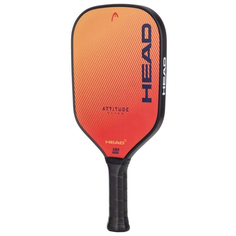 HEAD Attitude SUPRM Pickleball Paddle - Premium Carbon Fiber Paddle for Competitive Play - Perfect for Indoor & Outdoor Pickleball Games