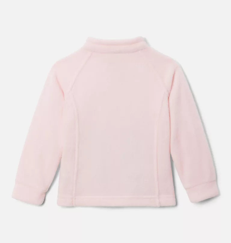 Columbia Satin Pink Benton Springs Fleece Jacket for Toddlers - Soft & Warm Winter Outerwear for Boys & Girls - Perfect for Outdoor Play & School Activities