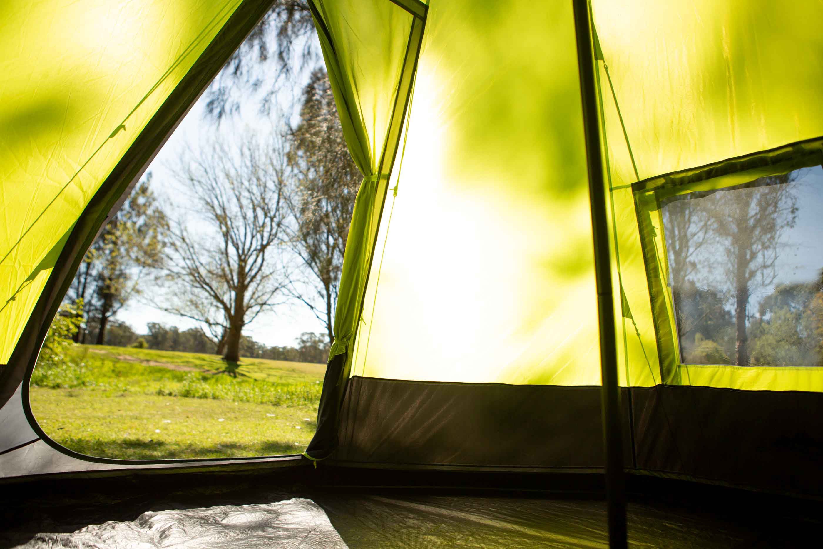 6 Person Camping Tent - Malamoo Teepee Waterproof Family Tent for Outdoor Adventures, Hiking & Backpacking