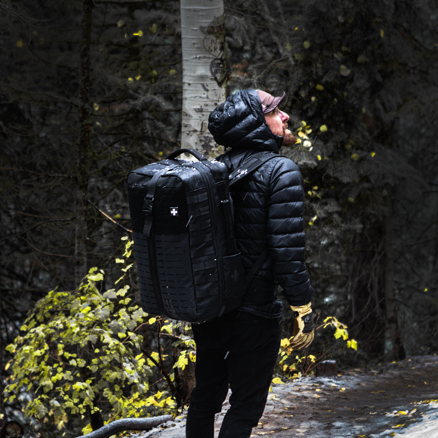 Medic First Aid Bag - Durable EMT Medical Emergency Response Kit for First Responders & Outdoor Adventures