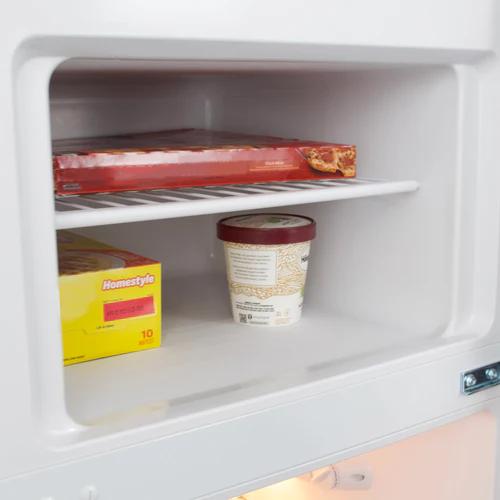 Avanti 21.75 Inch Freestanding Top Freezer Refrigerator - 7.3 cu. ft Capacity, Energy Efficient, Stainless Steel Finish (Model RA733B3S) - Perfect for Apartments, Dorms, Offices and Small Kitchens