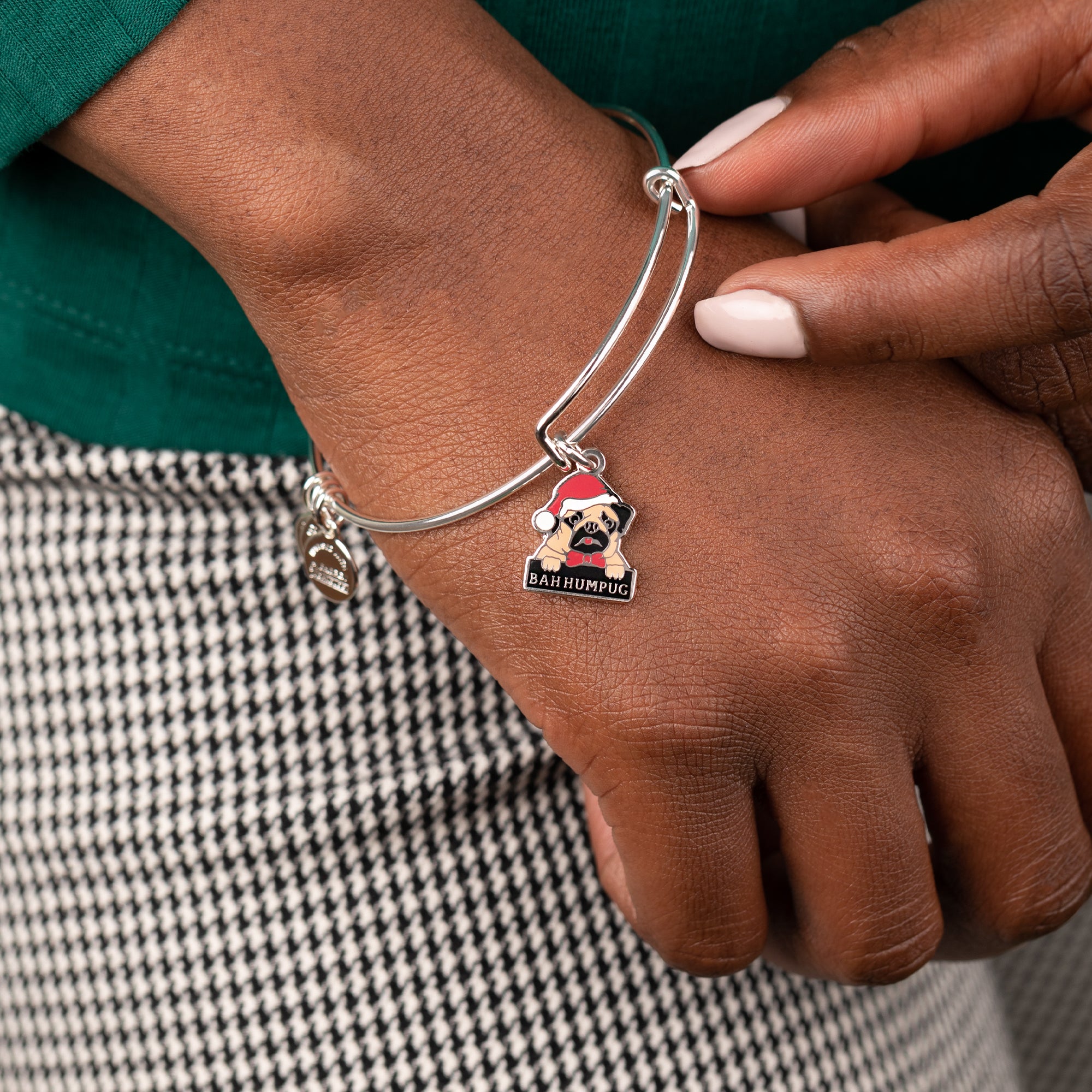Bah Humpug Charm Bangle - Stylish Adjustable Bracelet for Women | Perfect for Everyday Wear, Parties & Gifts