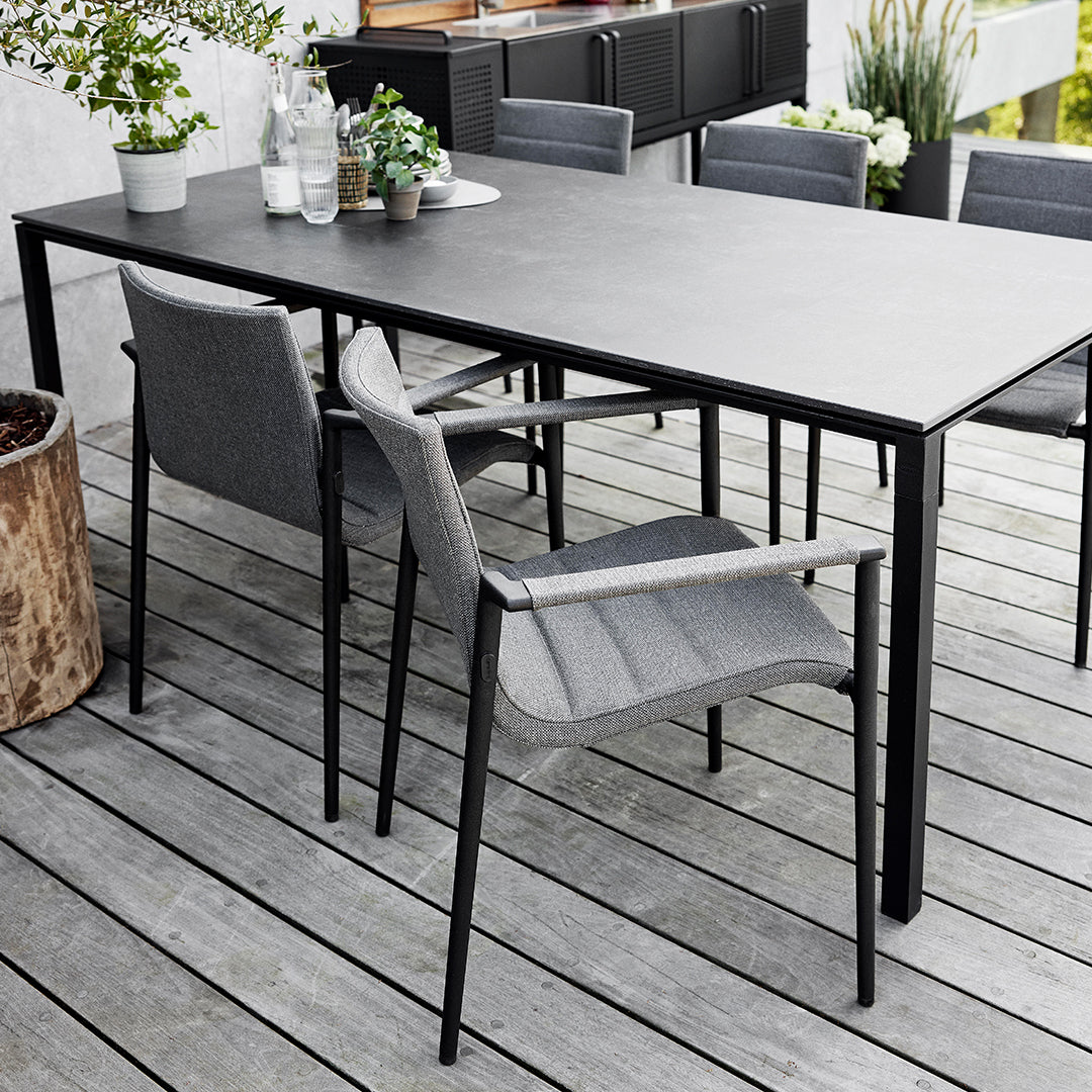 Premium Outdoor Armchair - Heavy-Duty All-Weather Patio Furniture with Cushion - Perfect for Backyard, Garden, Poolside & Deck Relaxation