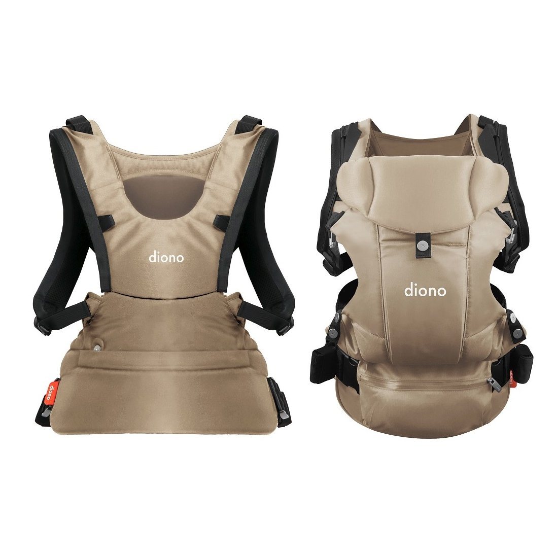 Diono Carus Essential 3-in-1 Baby Carrier - Lightweight, Ergonomic Infant Carrier for Newborn to Toddler - Perfect for Hiking, Travel & Everyday Use