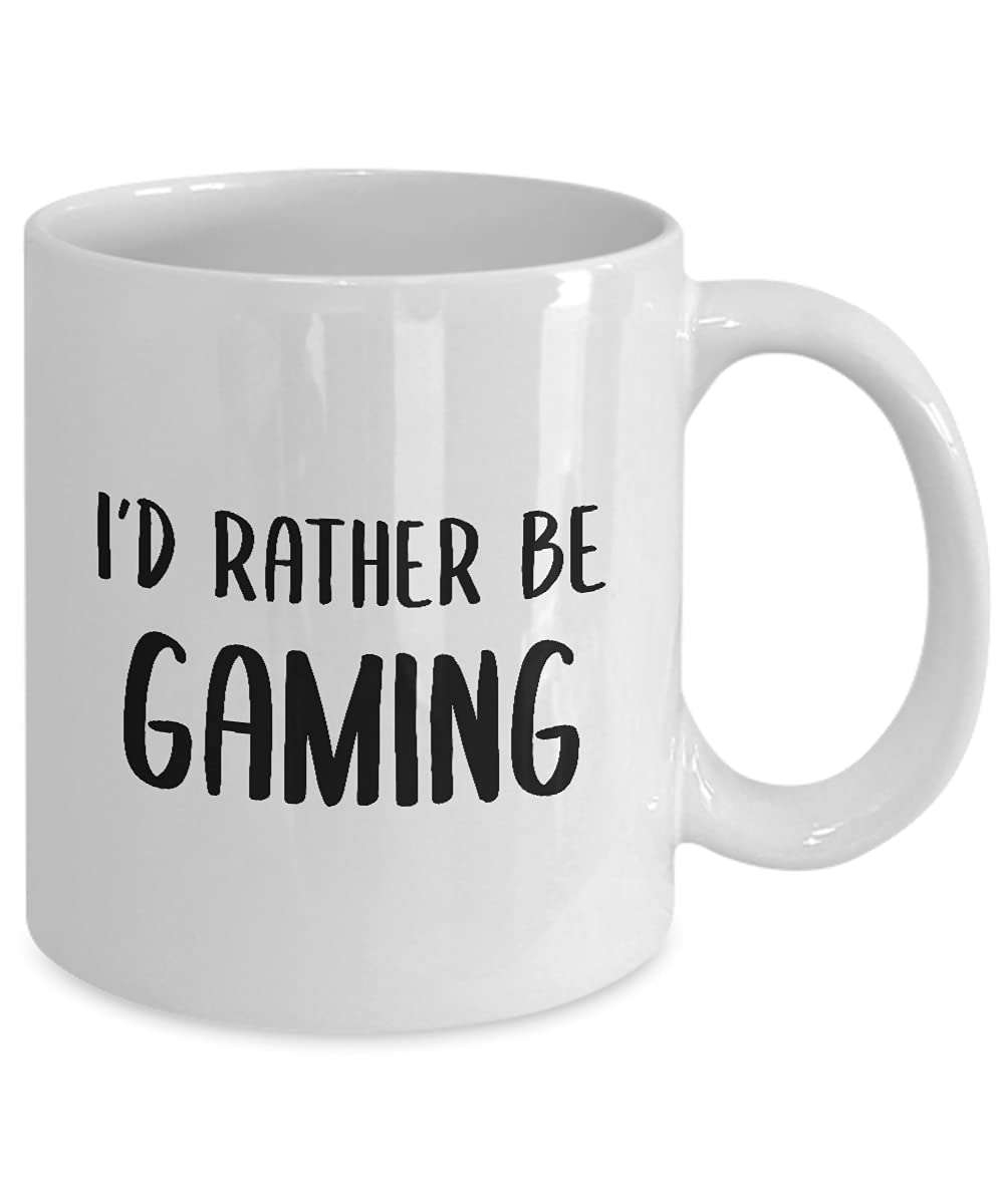 11oz Gaming Coffee Mug - Funny Novelty Tea Cup for Video Game Enthusiasts, Perfect Gamer Gift & Hobby Themed Present - Ideal for Gaming Sessions, Office Use & Geek Decor