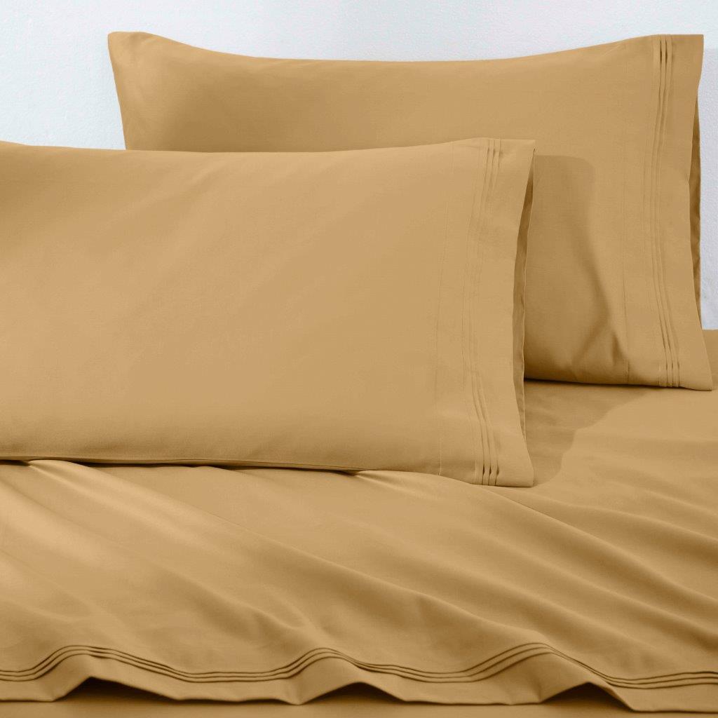 Premium 1500 Thread Count Egyptian Cotton Sheet Set - Eco-Friendly, Breathable & Hypoallergenic - Perfect for Luxury Bedding & Hot Sleepers
