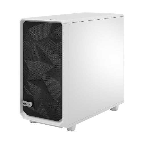 Meshify 2 Clear Tempered Glass E-ATX PC Case - White (Supports up to 285mm GPU) | Premium Gaming Computer Tower for High-End Builds & Custom Water Cooling Rigs