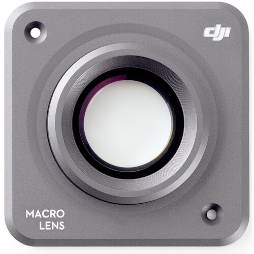 DJI Action 2 Macro Lens - 4K Action Camera Accessory for Close-Up Shots | Perfect for Vlogging, Underwater Photography & Adventure Sports