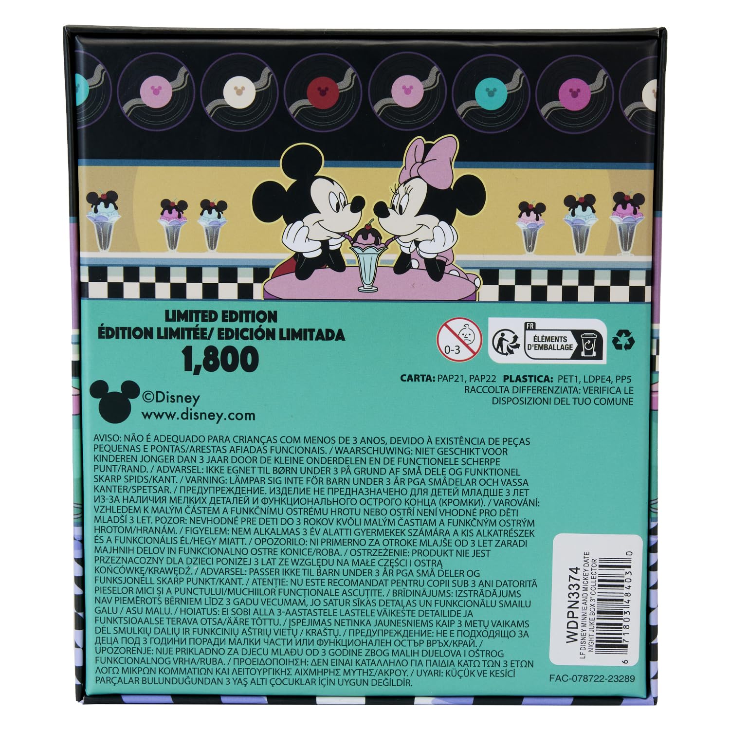 Disney Minnie & Mickey Date Night Juke Box 3