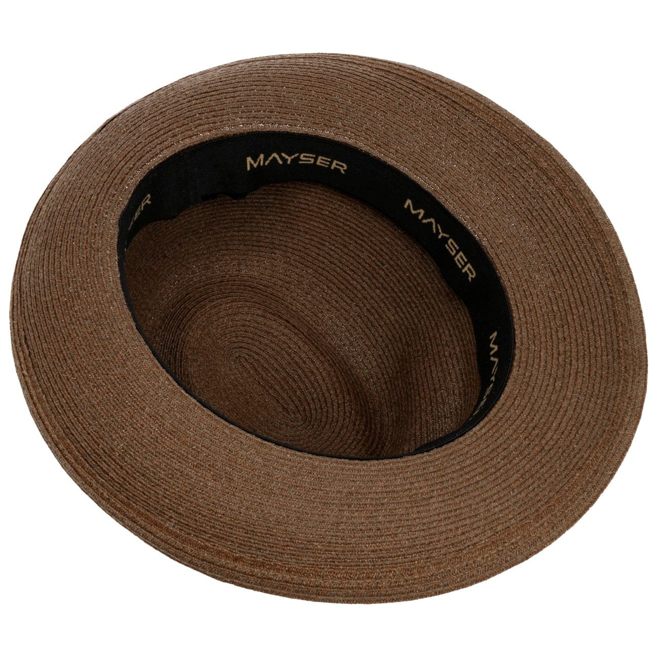 Stylish Simone Raffia Hat by Mayser - Women's Summer Wide Brim Sun Hat for Beach, Vacation & Outdoor Activities