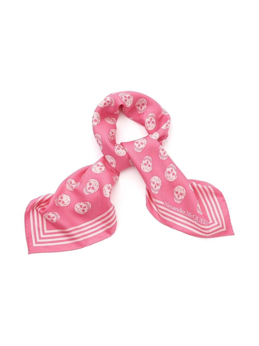 Alexander McQueen Pink Cashmere Scarf for Women - Luxury Soft Winter Wrap Shawl - Perfect for Cold Weather, Office & Evening Outfits