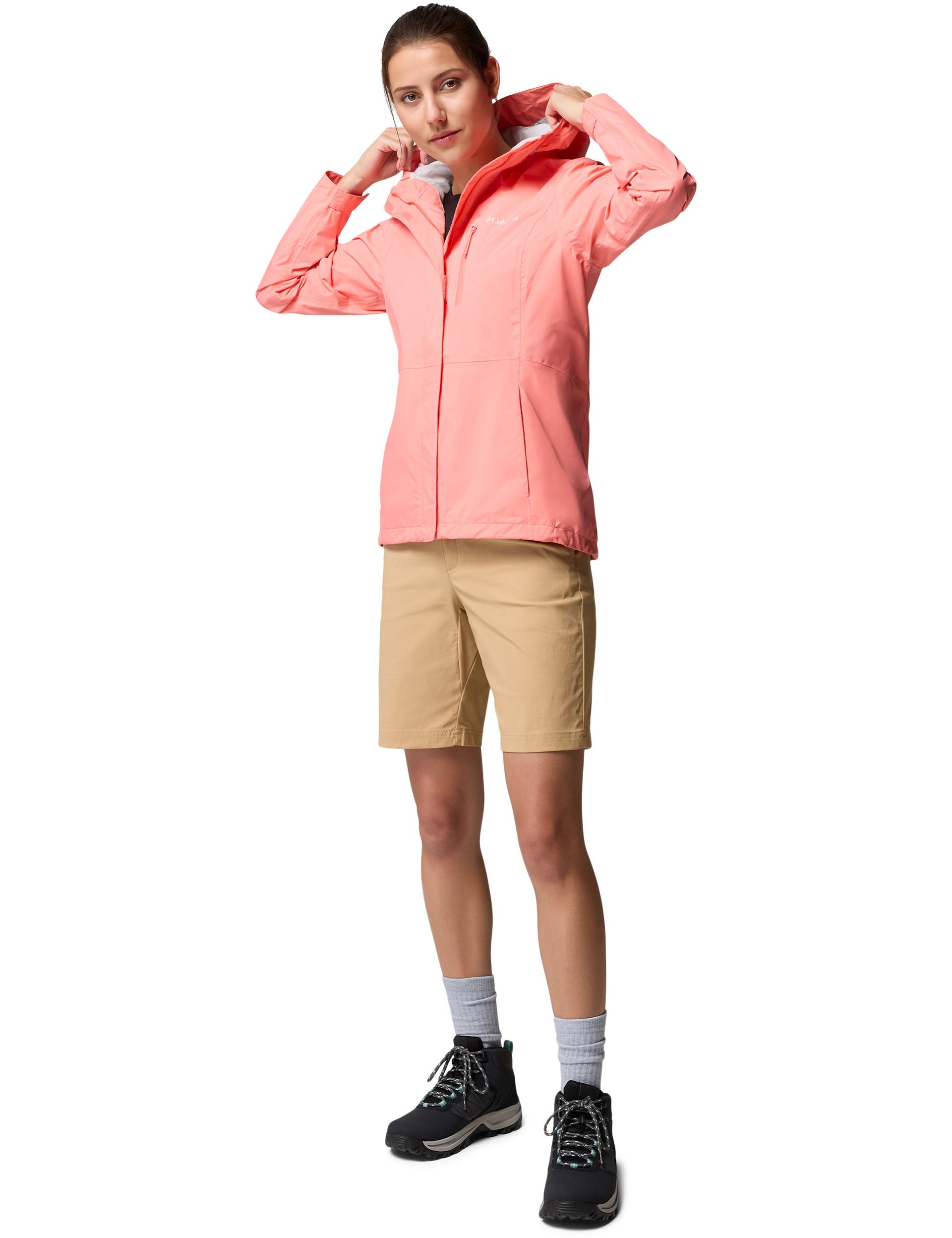 Pouring Adventure III Waterproof Hiking Jacket - Alpenglow - Lightweight Raincoat for Outdoor Trekking & Camping - Perfect for Hiking, Backpacking & Mountain Climbing