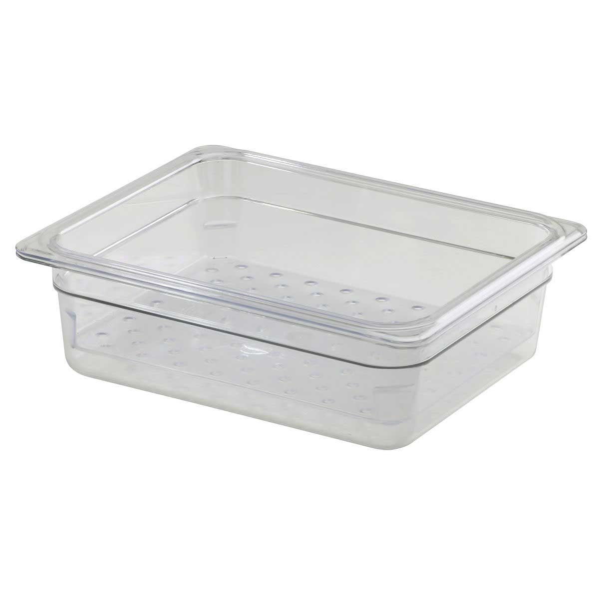 Cambro 23CLRCW135 Clear 1/2 Size 3