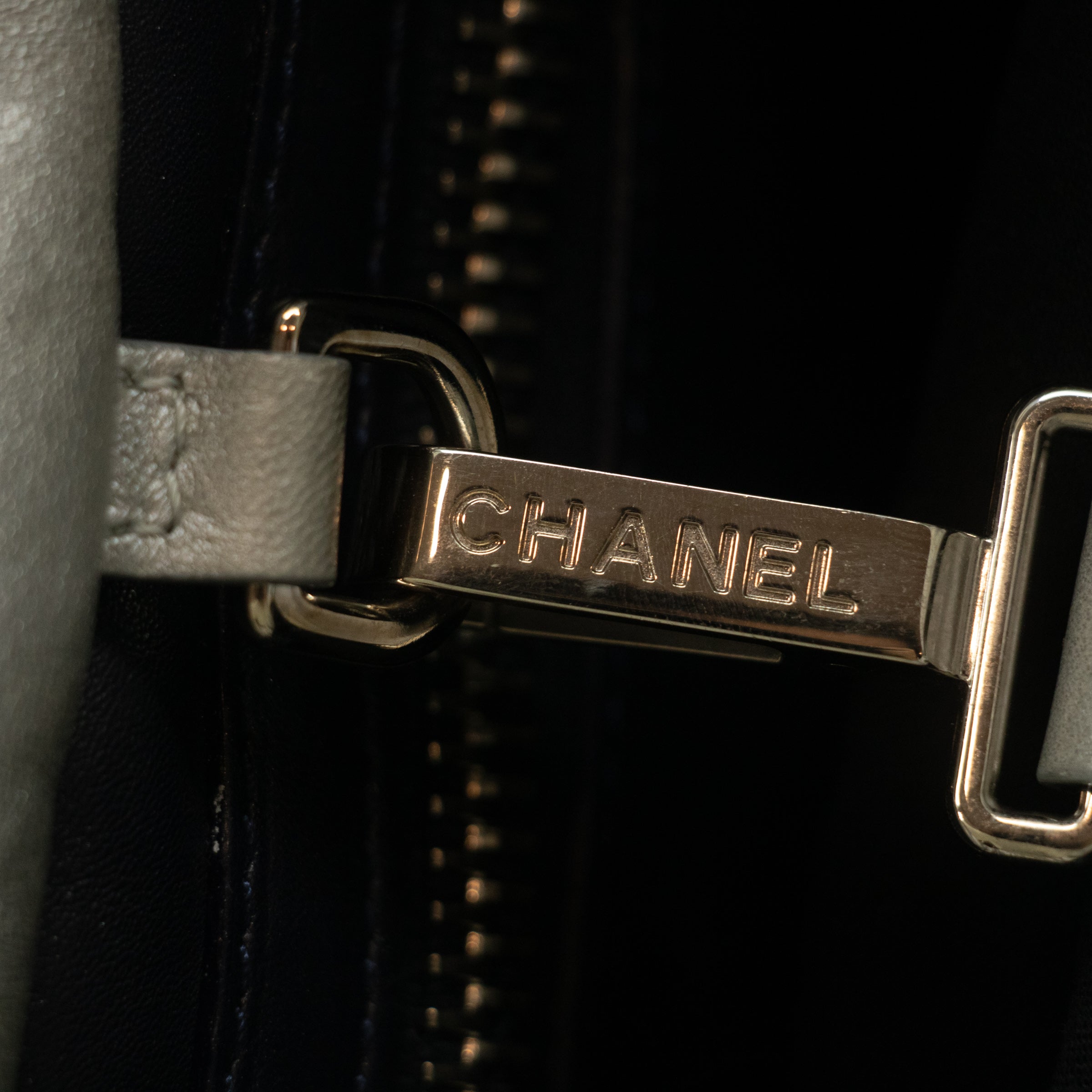 Chanel Grey Metallic Lambskin Quilted Small Coco Cocoon Reversible Tote Bag Light Grey #2556 - Luxury Designer Handbag for Women, Perfect for Work, Travel & Everyday Use