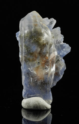 Raw Dumortierite in Quartz Crystal - Natural Metaphysical Stone, Healing Mineral Specimen for Home Decor & Spiritual Use | Collectible Raw Rocks & Minerals for Meditation, Energy Work & Crystal Healing