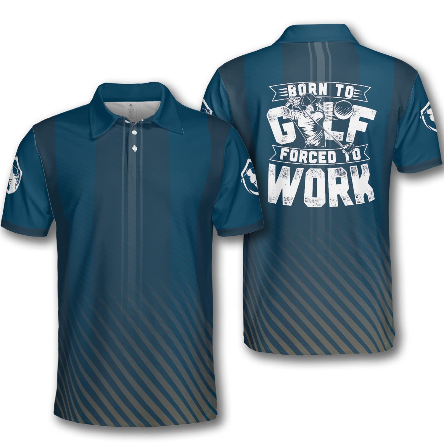 Men's Polo Shirts & Golf Shirts - Moisture Wicking Dry Fit Performance Shirts for Golf, Casual Wear & Outdoor Activities - Perfect Gift for Golfers