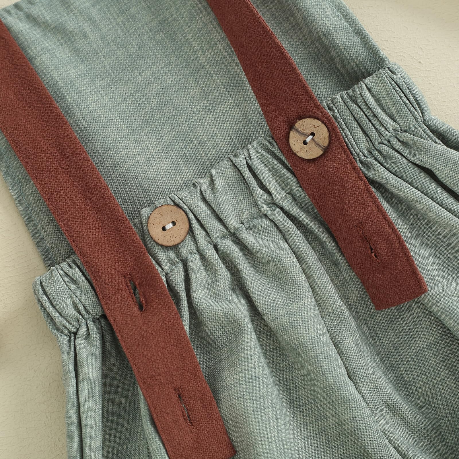 Baby Boys Summer Outfit - Adorable Suspender Shorts & Sleeveless Romper Jumpsuit | Gentlemen's Style Bib Overalls | Perfect for Playdates, Beach Trips & Family Photos